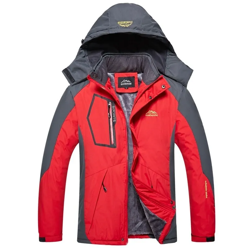 HOODED BOMBER JACKET