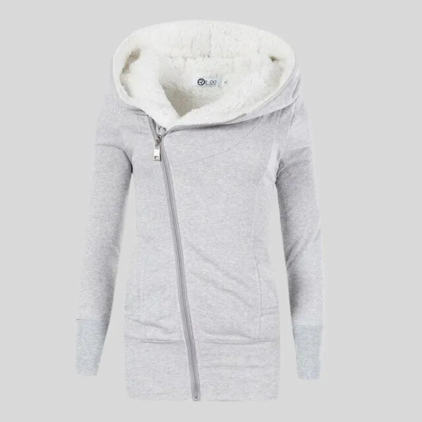 Hooded Fleece Brie Cardigan