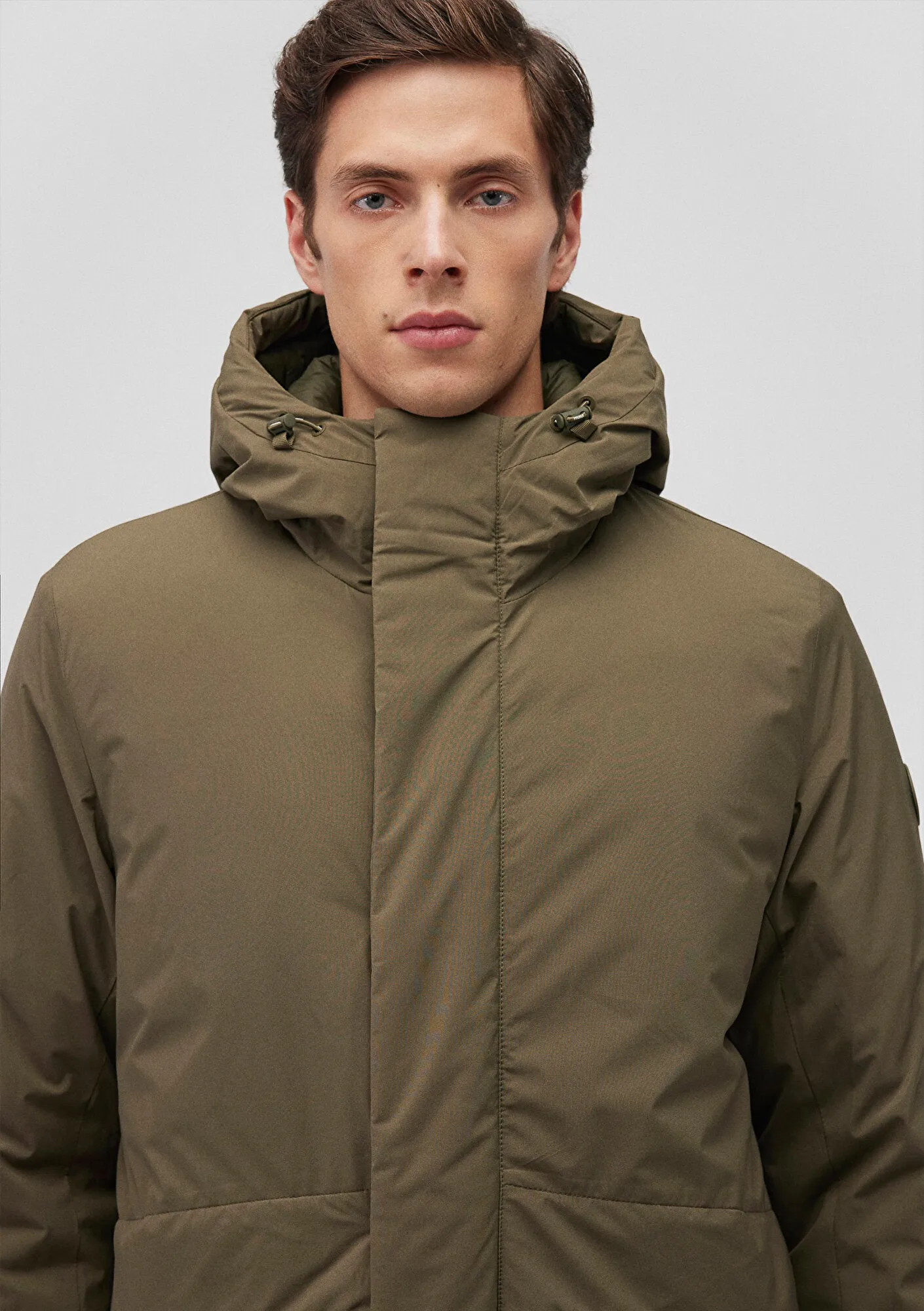 Hooded Green Jacket