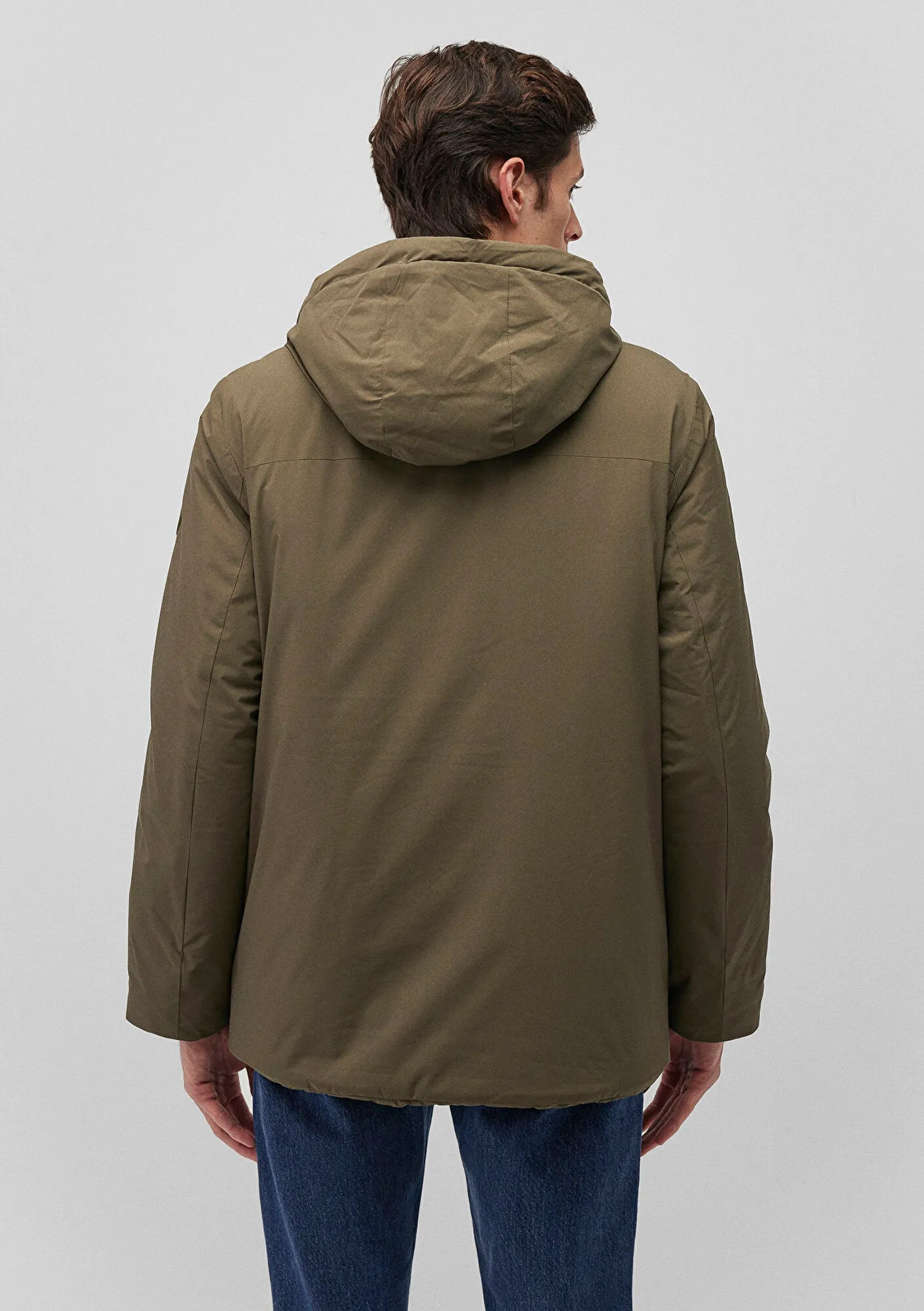 Hooded Green Jacket