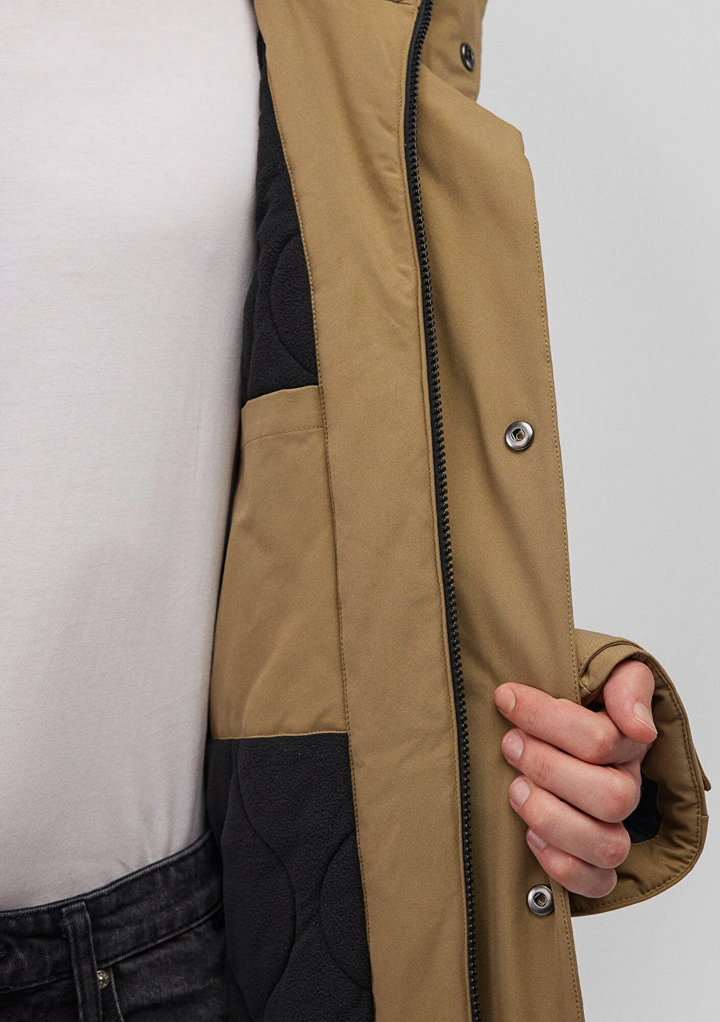 Hooded Green Jacket