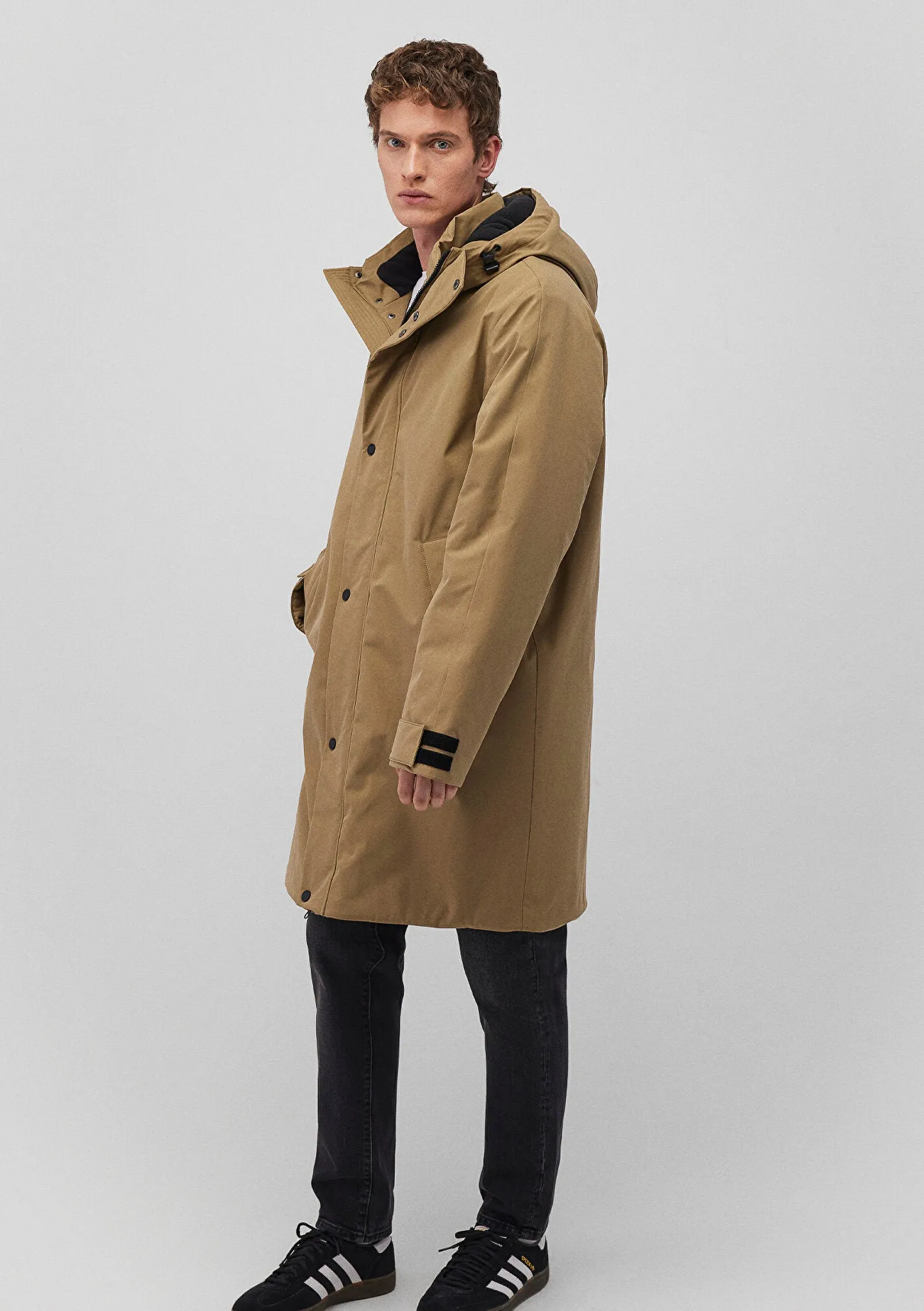 Hooded Green Jacket