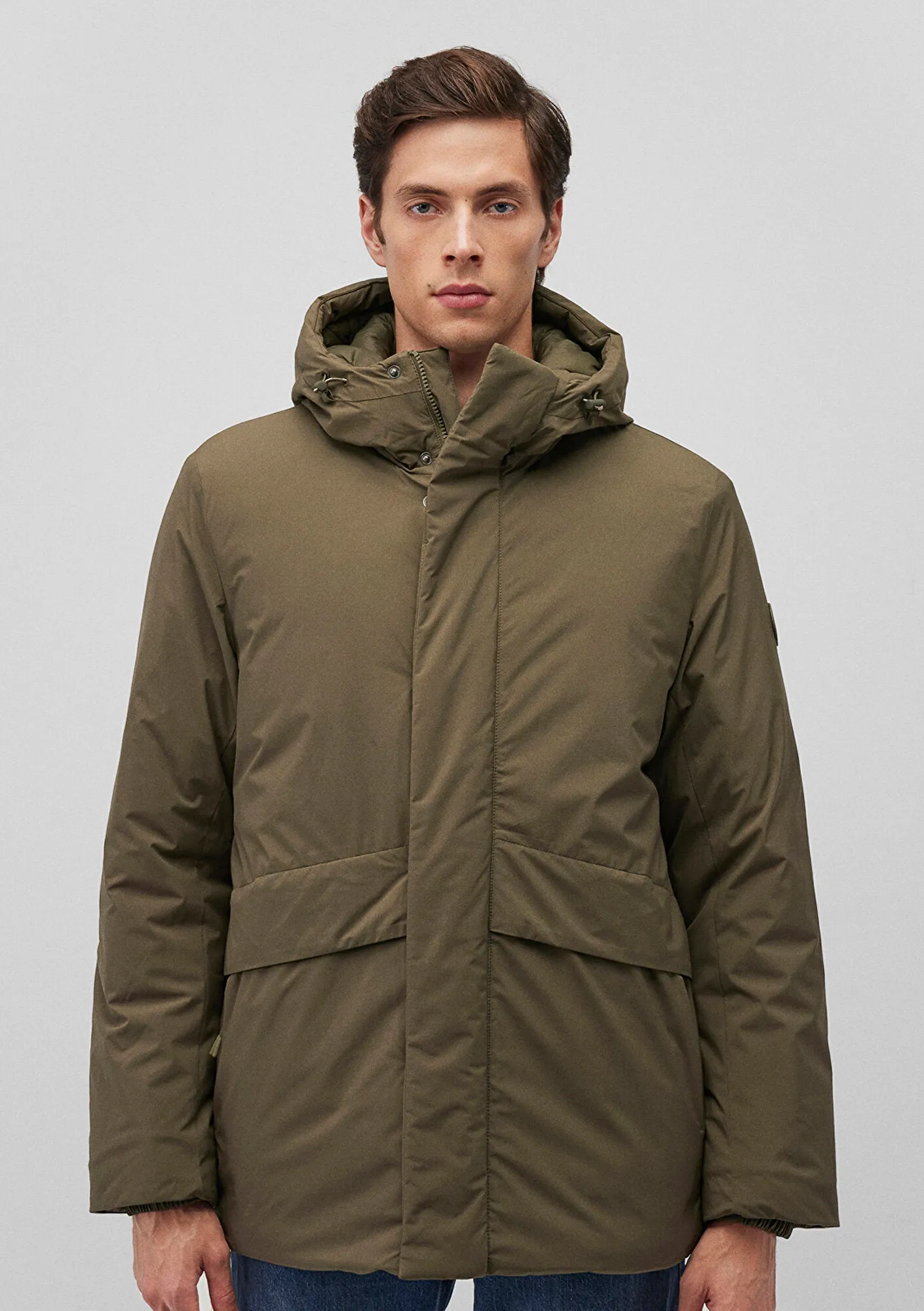 Hooded Green Jacket