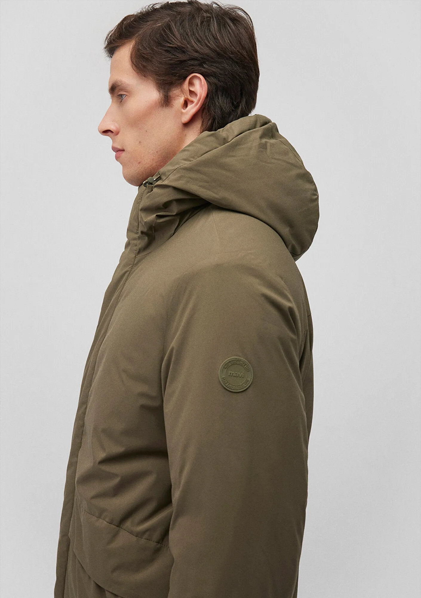 Hooded Green Jacket