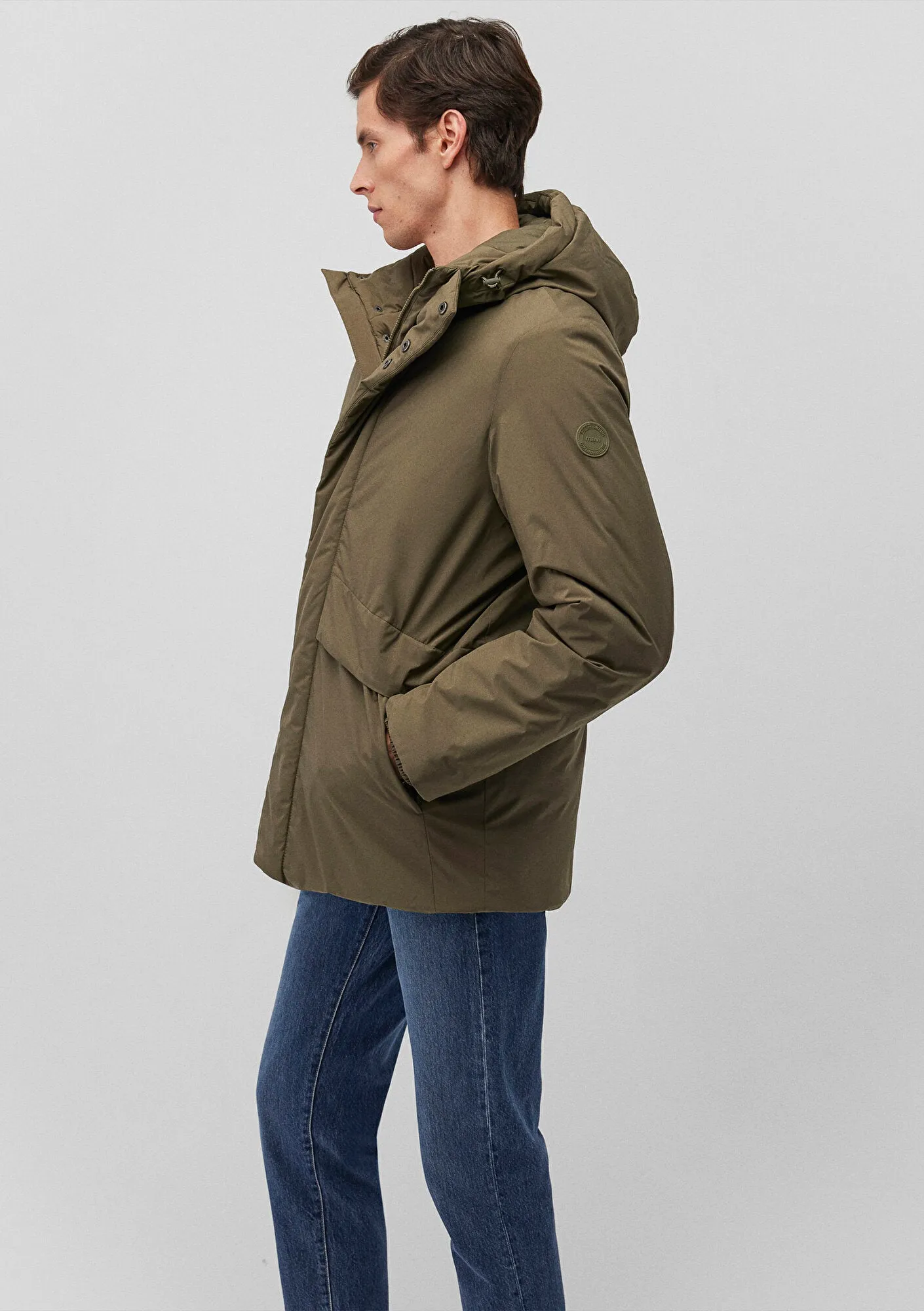 Hooded Green Jacket