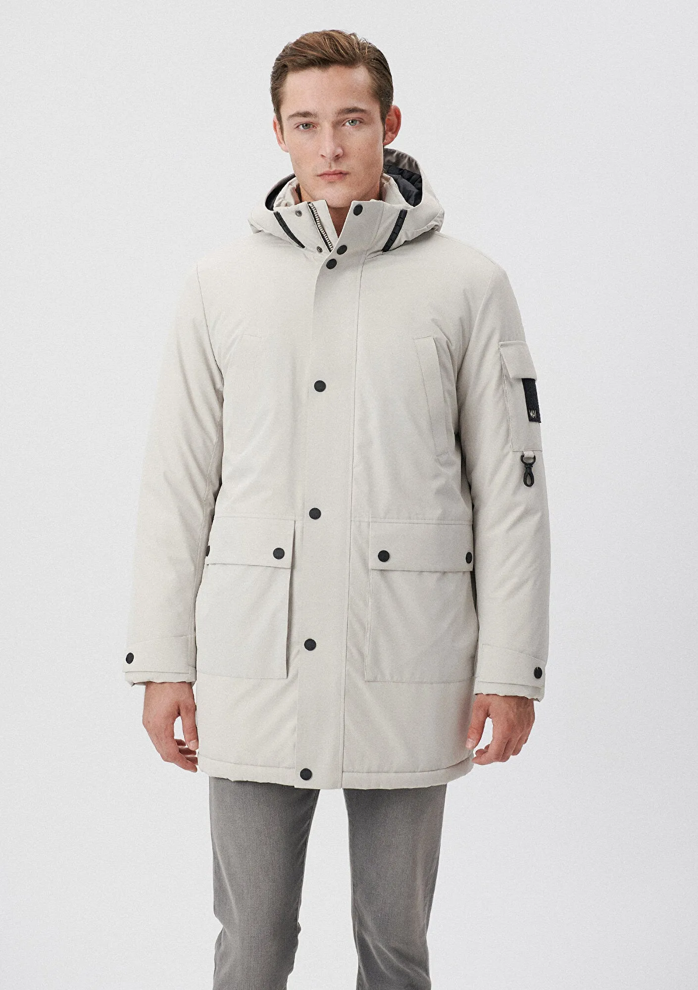 Hooded Grey Jacket