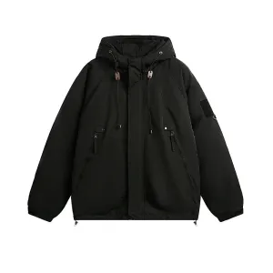 Hooded Insulated Workwear Jacket