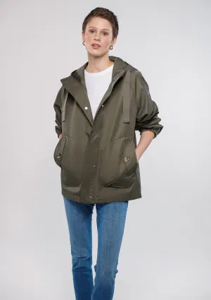 Hooded Khaki Jacket