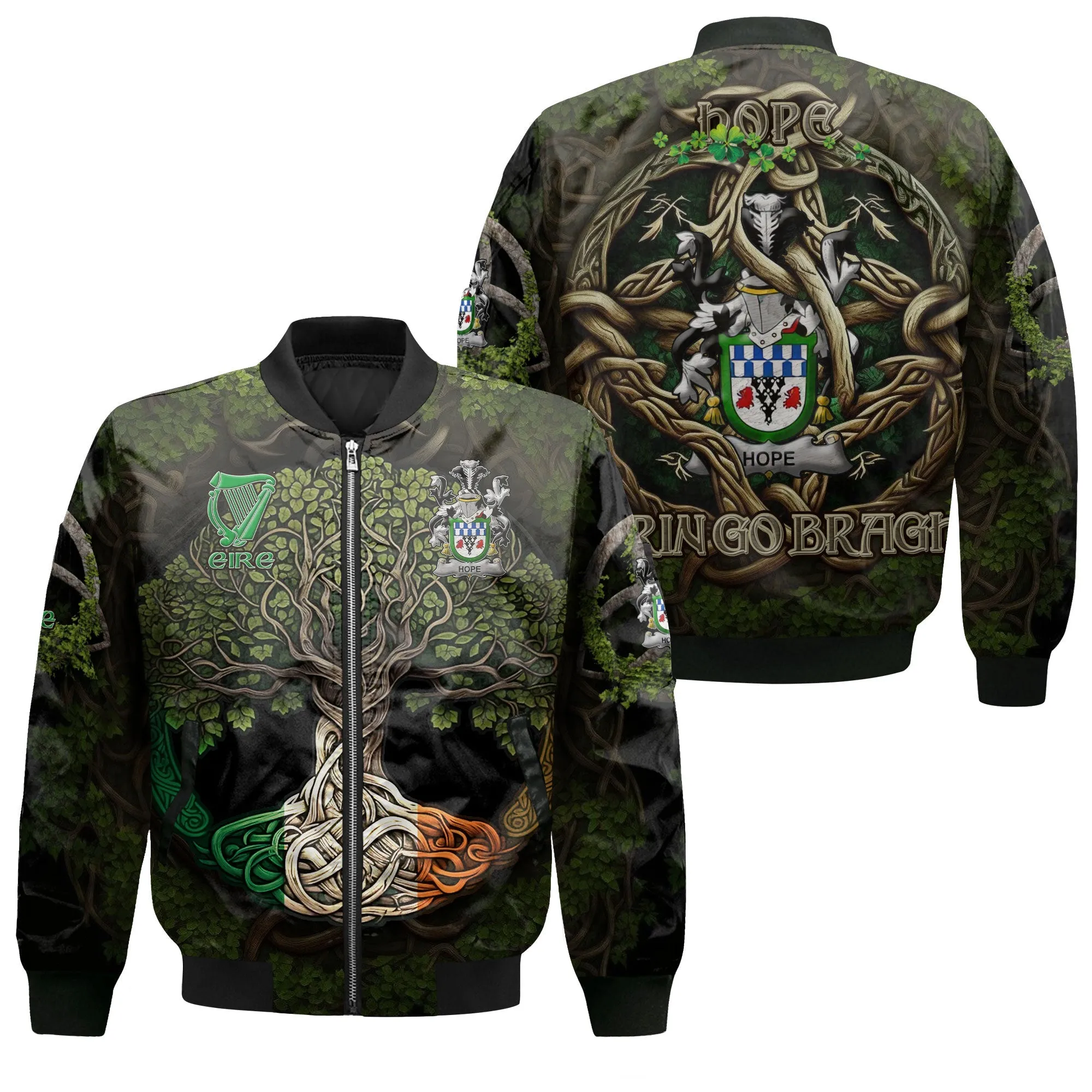 Hope Bomber Jackets Ireland Is My Root Style