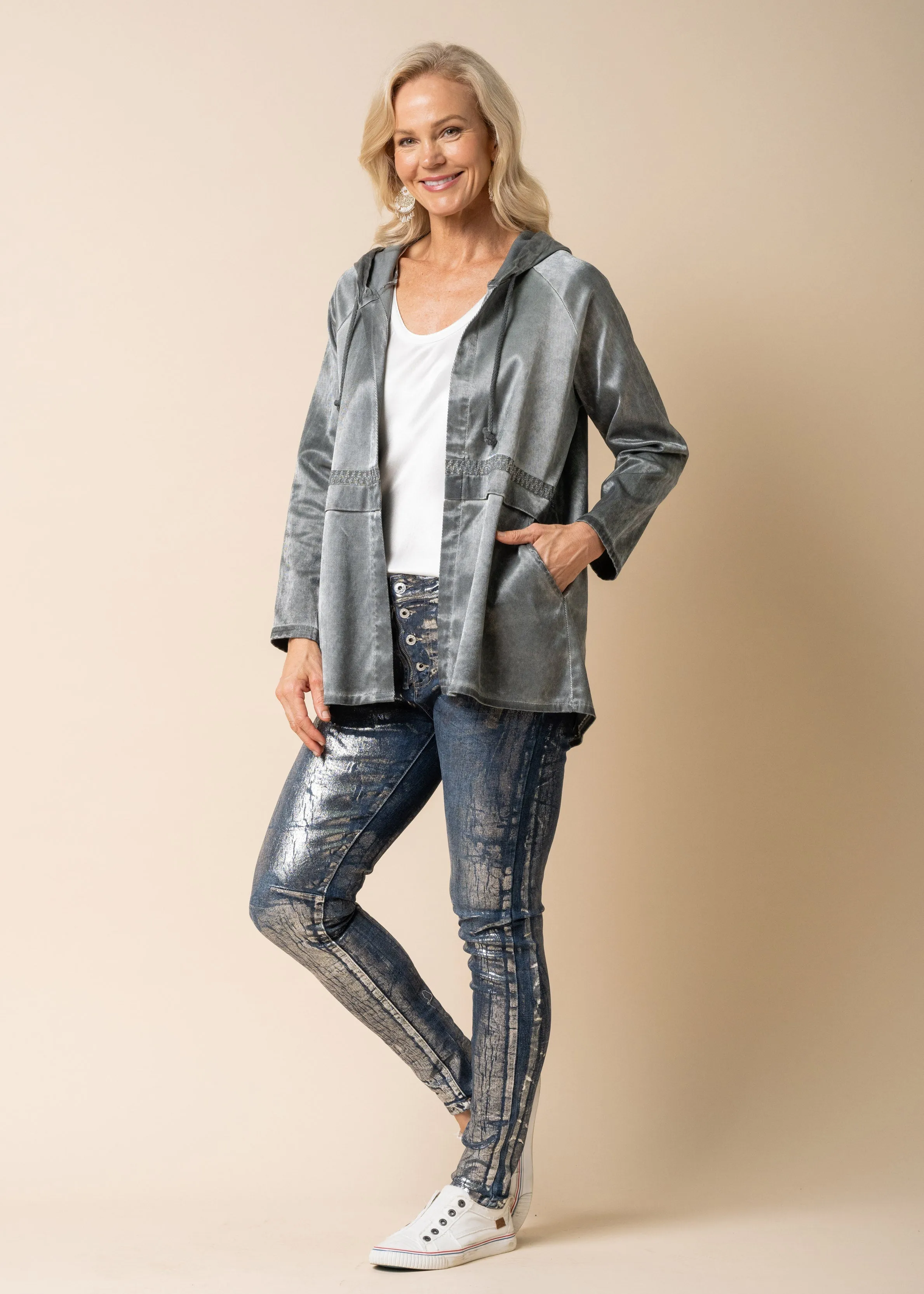 Inaya Jacket in Gum Leaf