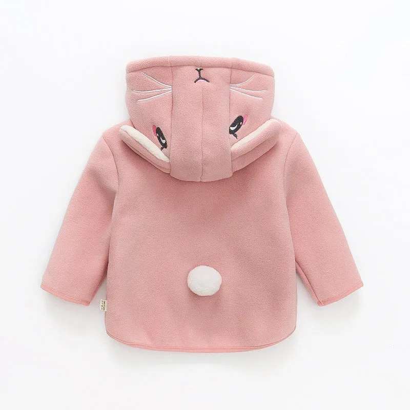 INSTOCK-Children's polar fleece autumn jackets