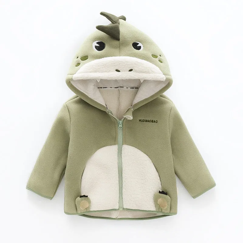 INSTOCK-Children's polar fleece autumn jackets