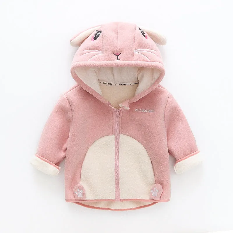 INSTOCK-Children's polar fleece autumn jackets
