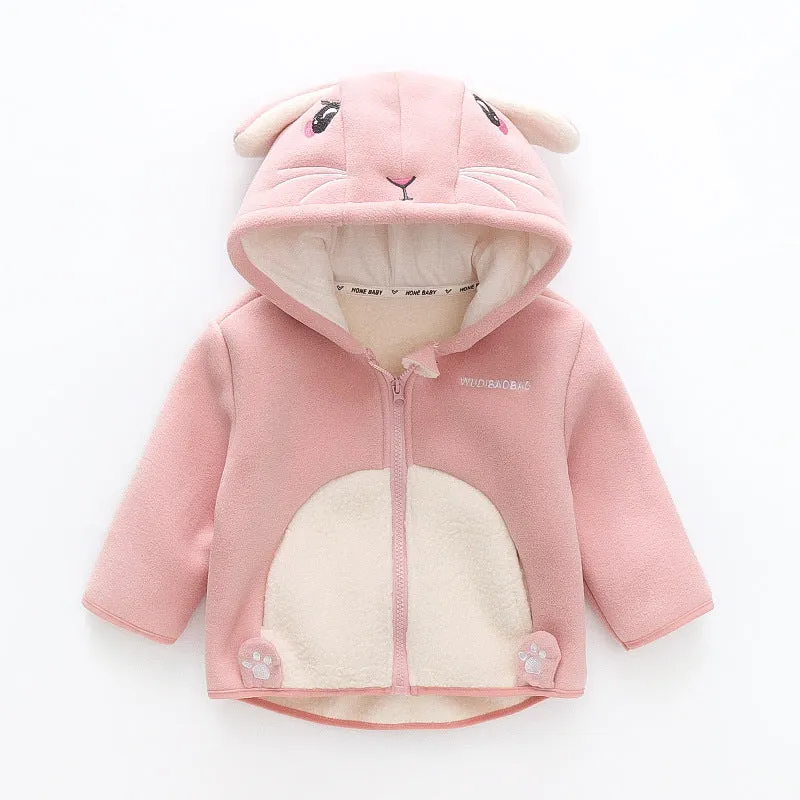 INSTOCK-Children's polar fleece autumn jackets