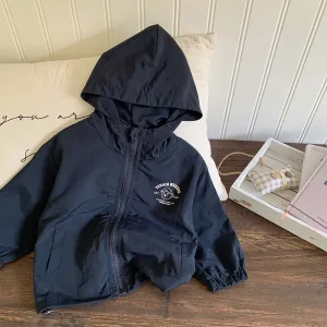 INSTOCK-new children's Korean style hooded jackets