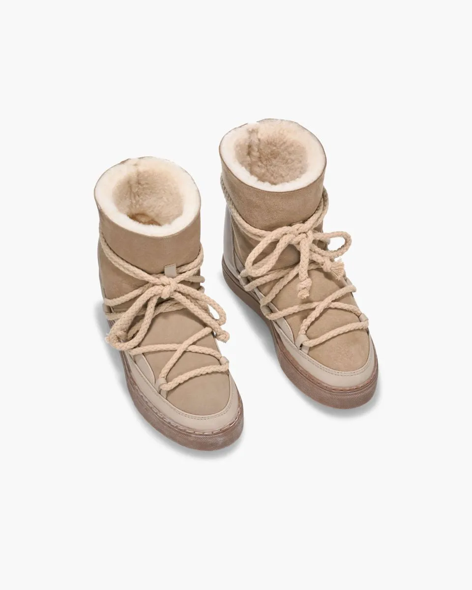 Inuikii Classic Wedge Boot Beige