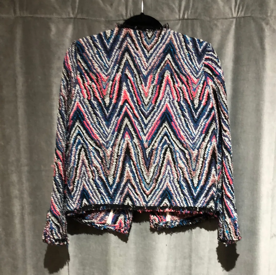 IRO Multicolored Tweed ZigZag Blazer