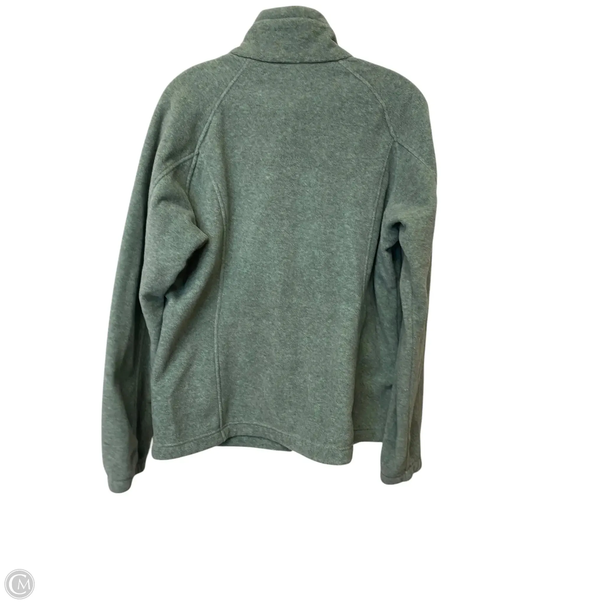 Jacket Fleece By Columbia In Green, Size: Xl
