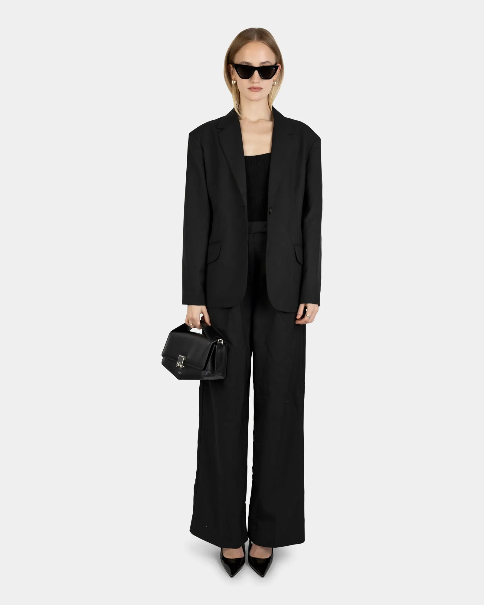 Jagger Wool Blazer Black