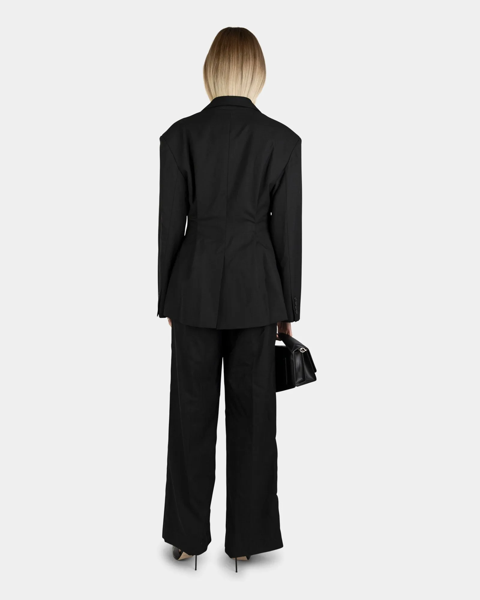 Jagger Wool Blazer Black
