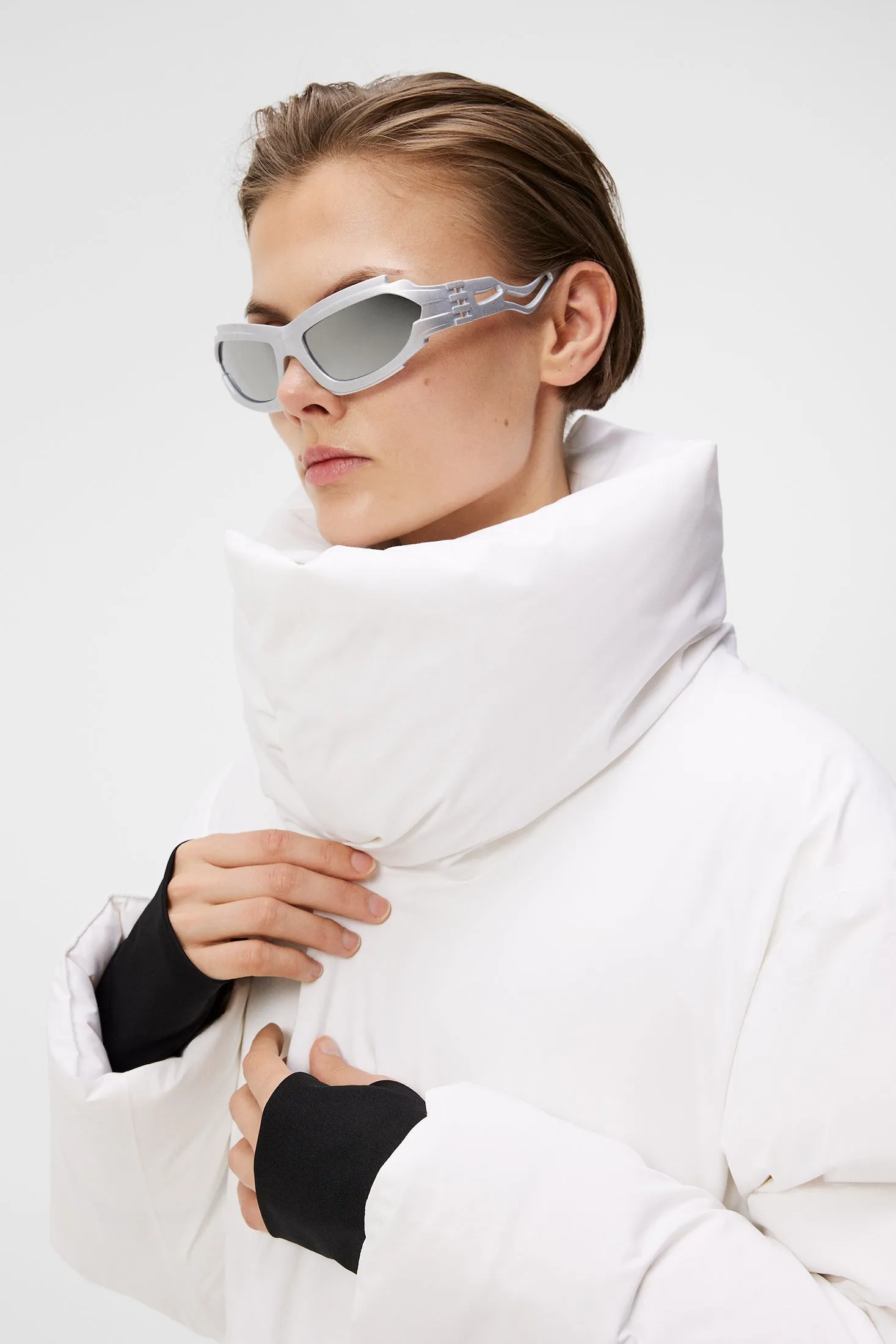 J.Lindeberg Womens Sccoper Down Parka  - WHITE