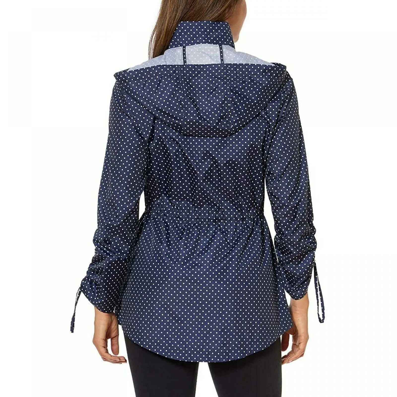 Jones New York Women's Hooded Packable Anorak Jacket