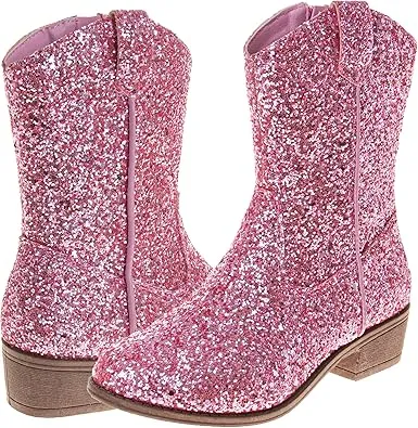 Josmo Girls Cowboy Western Boots - Girl Western Cowgirl Boot (Little Kids/Big Kids)