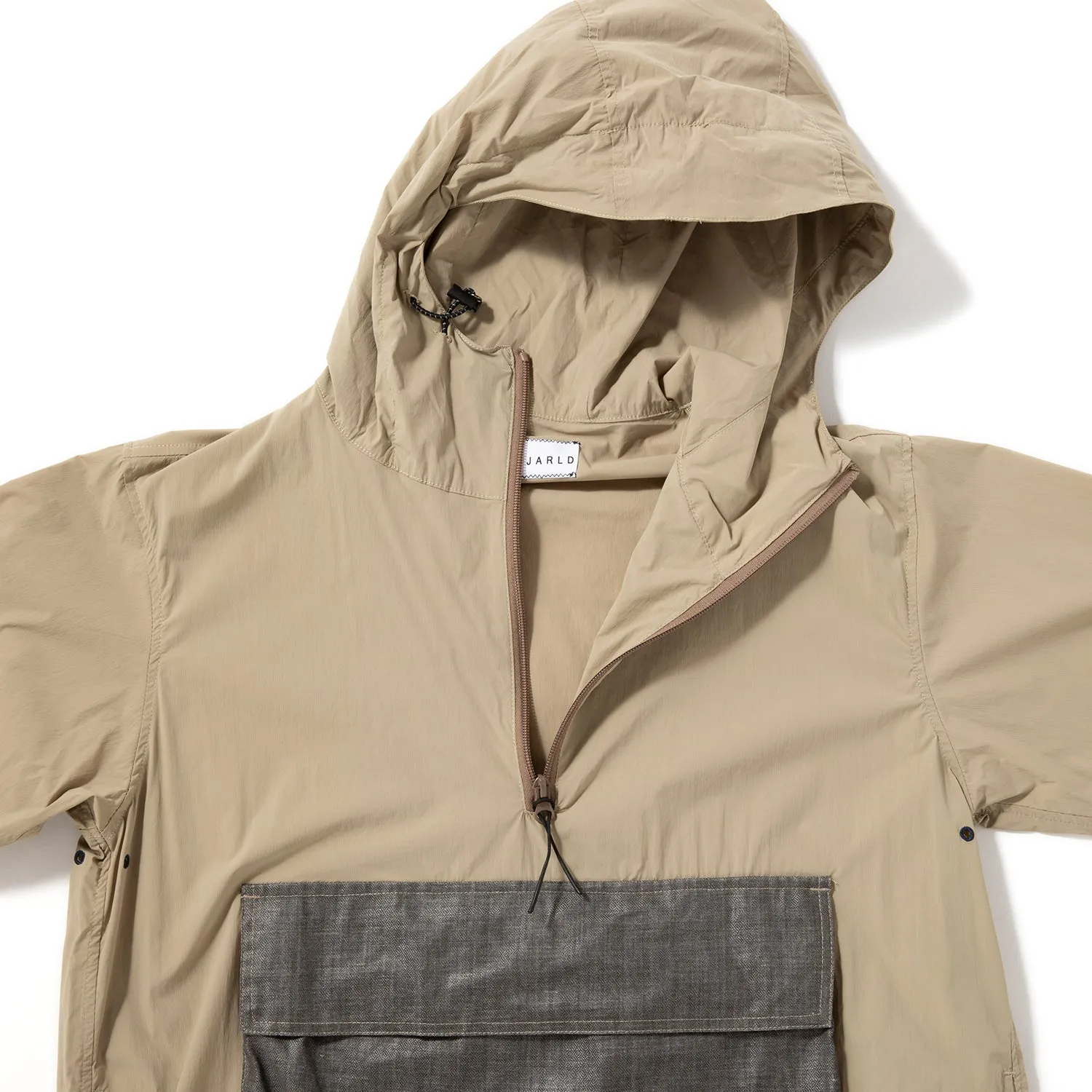 JRD by JARLD | ジェイアールディー バイ ジャールド　撥水ストレッチ パッカブルアノラック POCKETABLE ZIP ANORAK PARKA