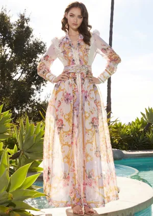 “JULIETTE” PRINT MAXI SKIRT SET