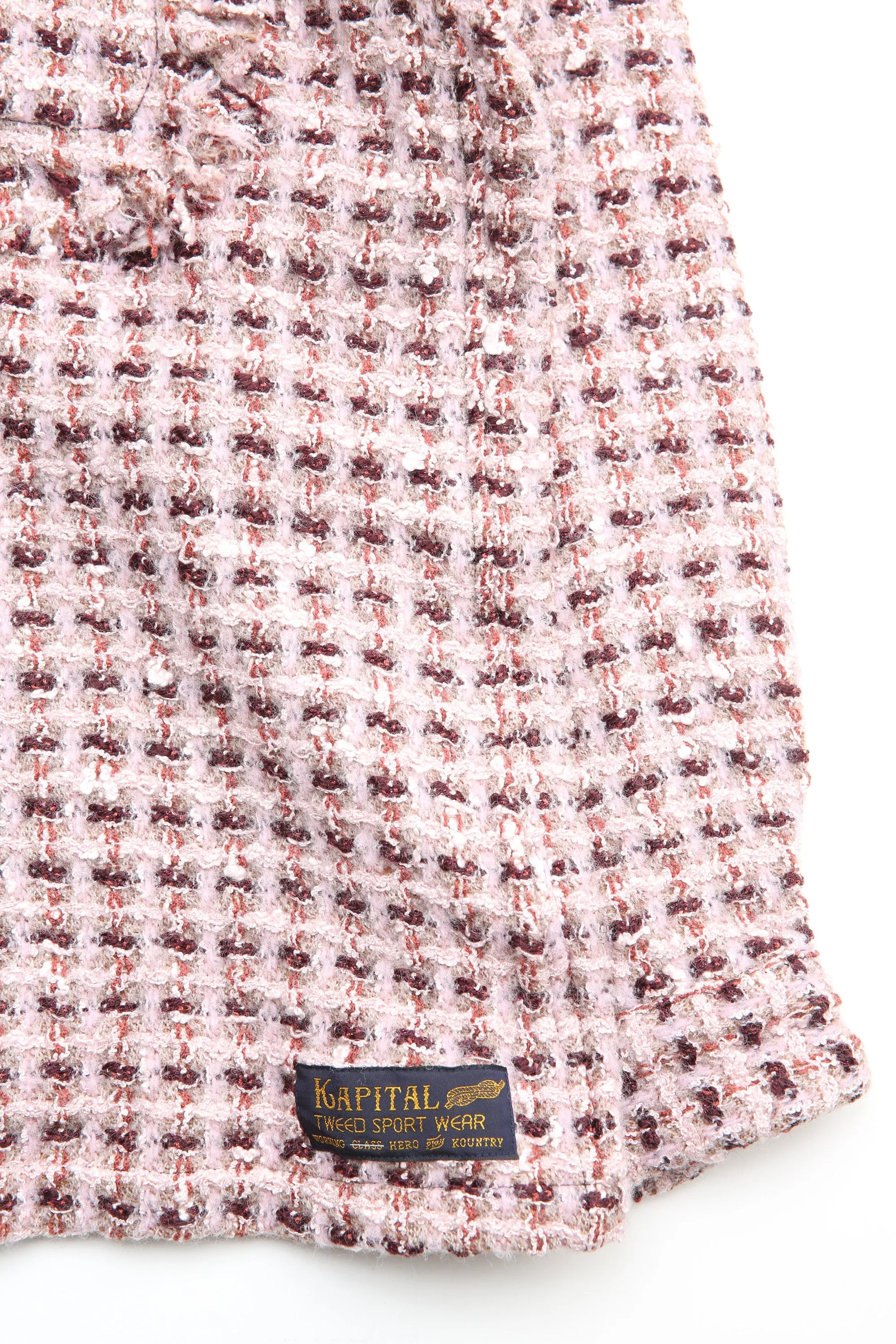 Kapital - Fancy Tweed Board Shirt - PK DOUBLE CHECK PICTURE COLORWAY