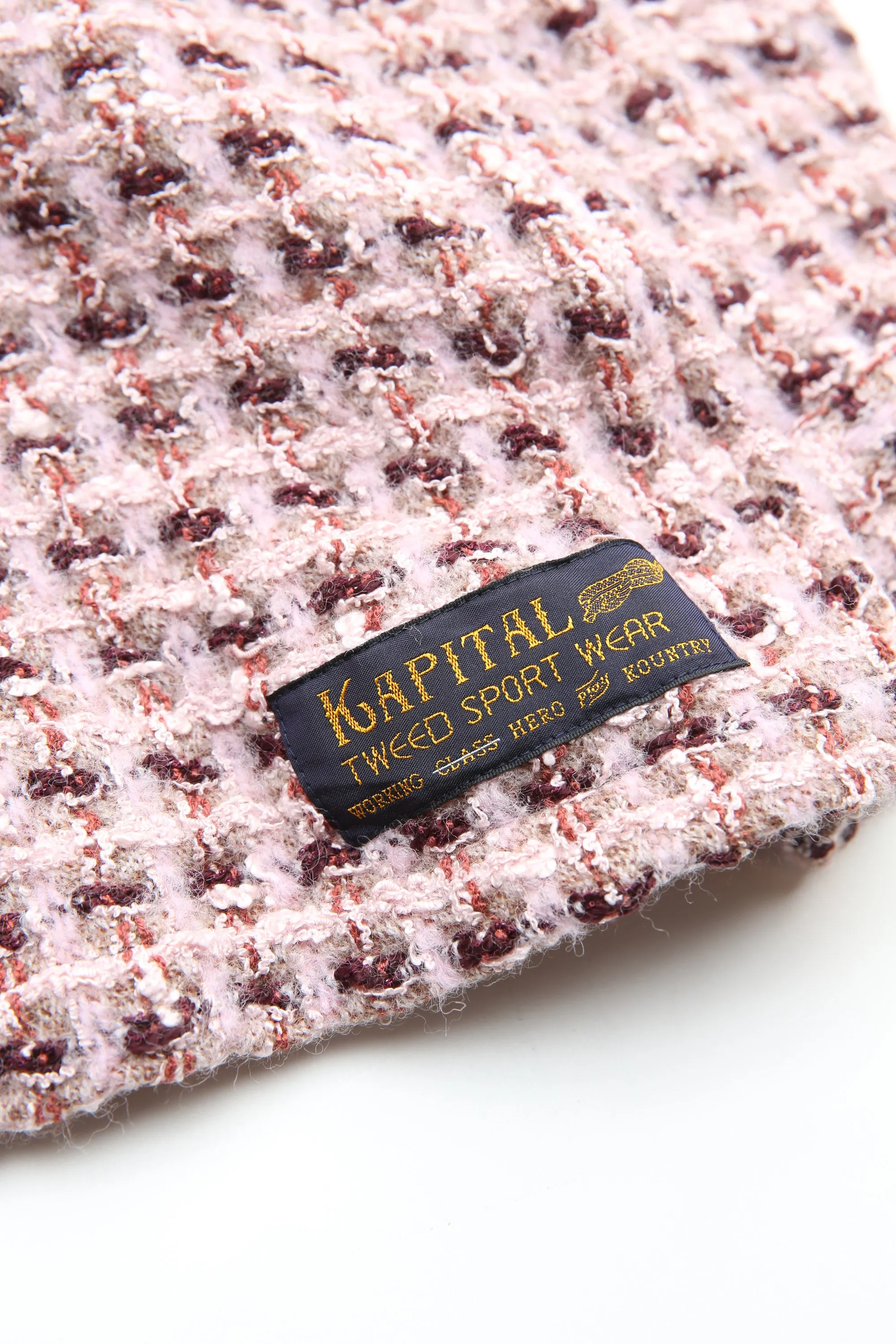 Kapital - Fancy Tweed Board Shirt - PK DOUBLE CHECK PICTURE COLORWAY