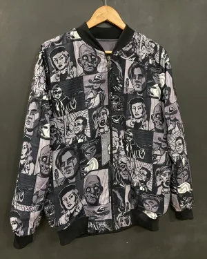 Killer Comics Monochrome Bomber Jacket