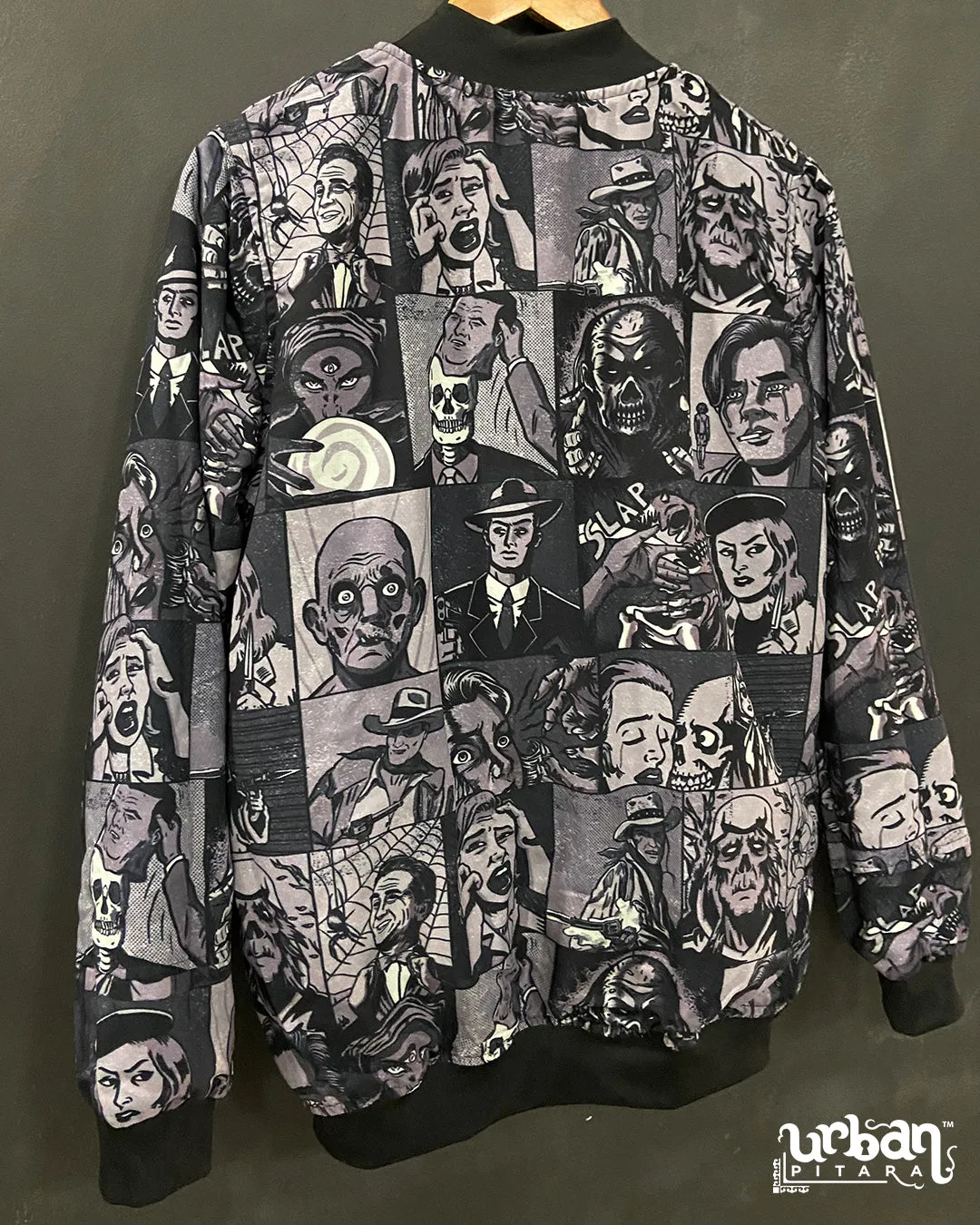 Killer Comics Monochrome Bomber Jacket