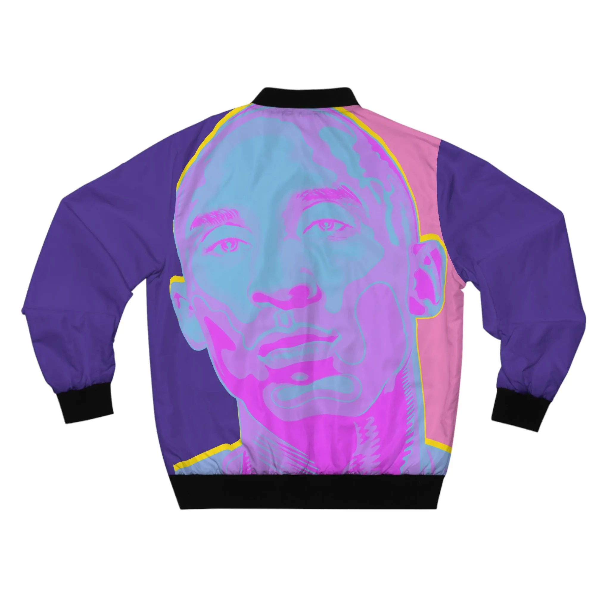 KOBE by Amraj Singh - White Bomber Jacket