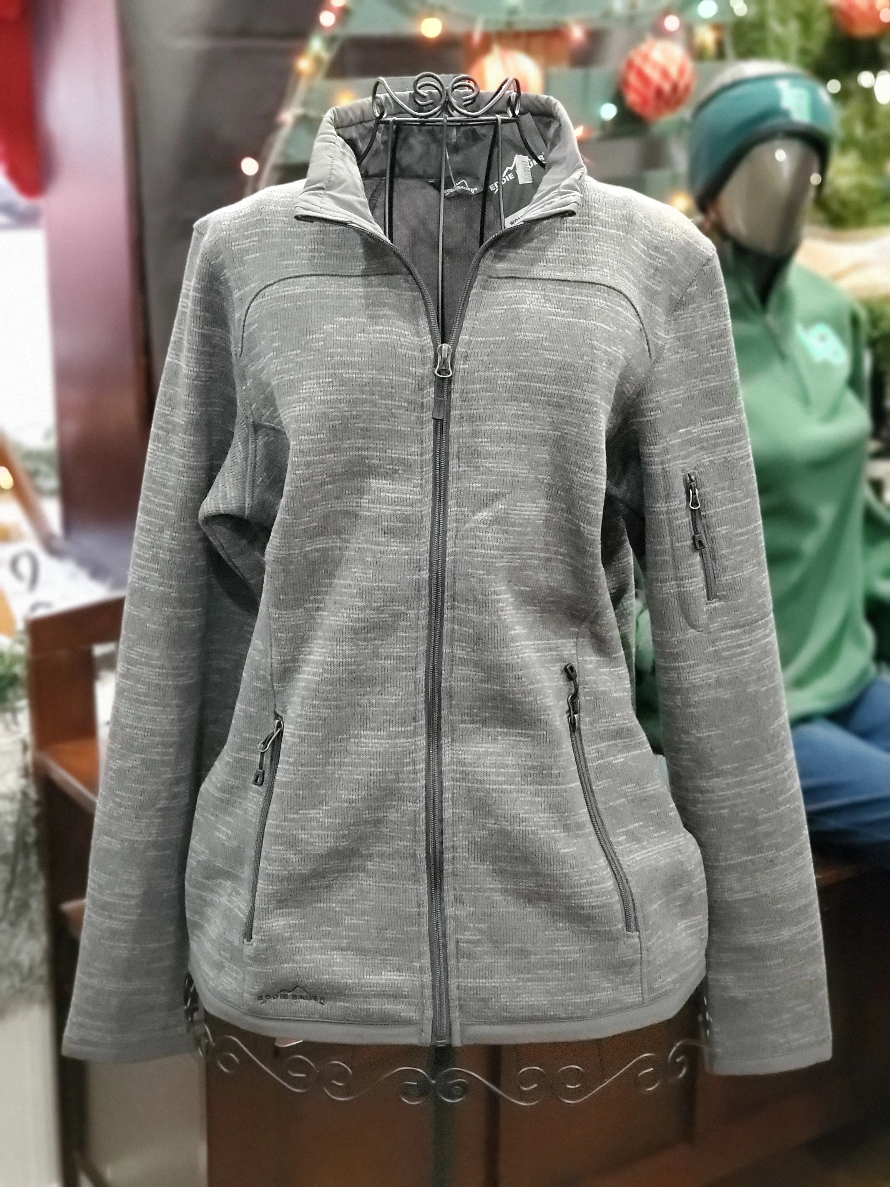 Ladies Sweater Fleece Full-Zip