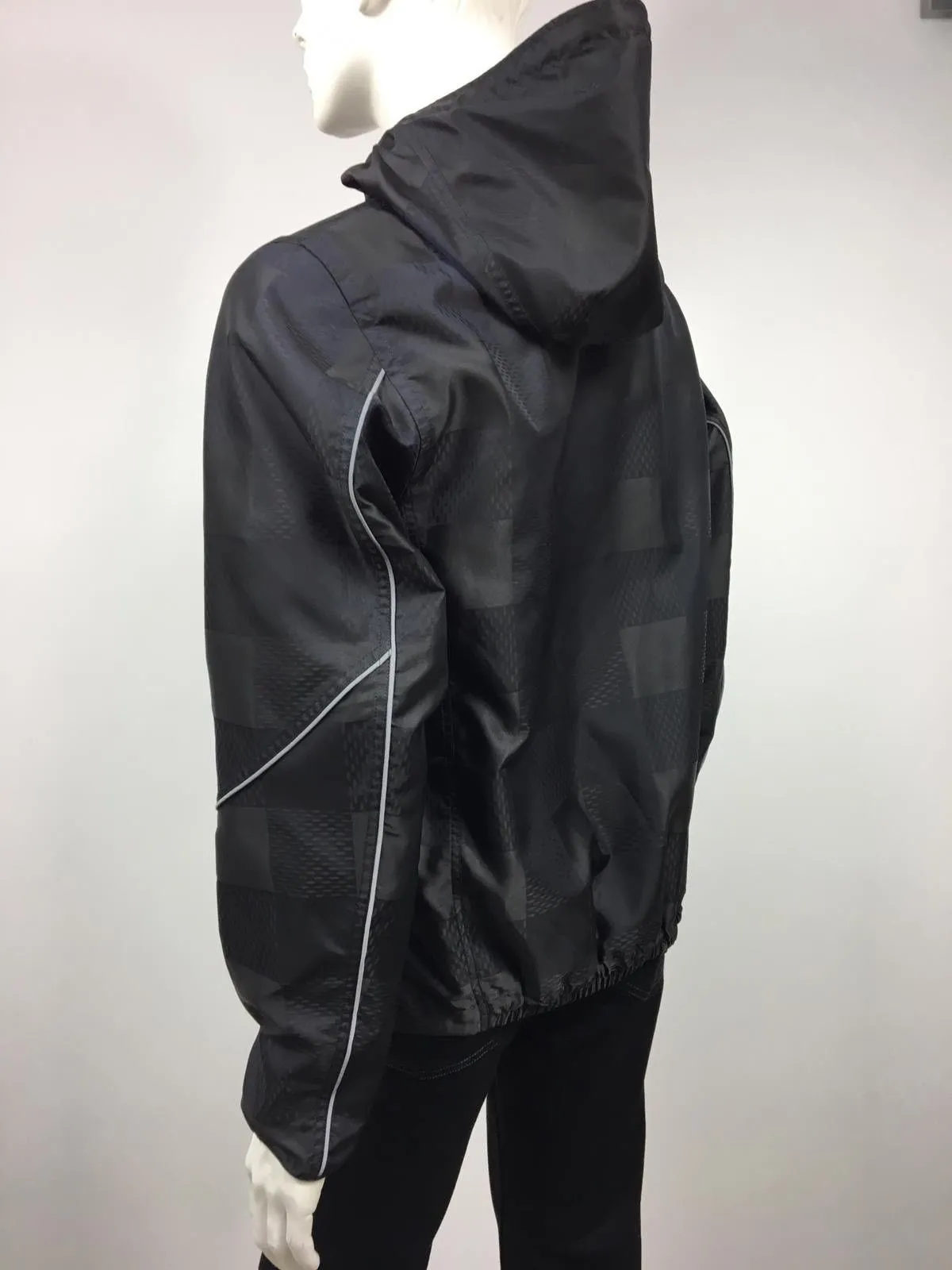Latitude Hooded Damier Windbreaker