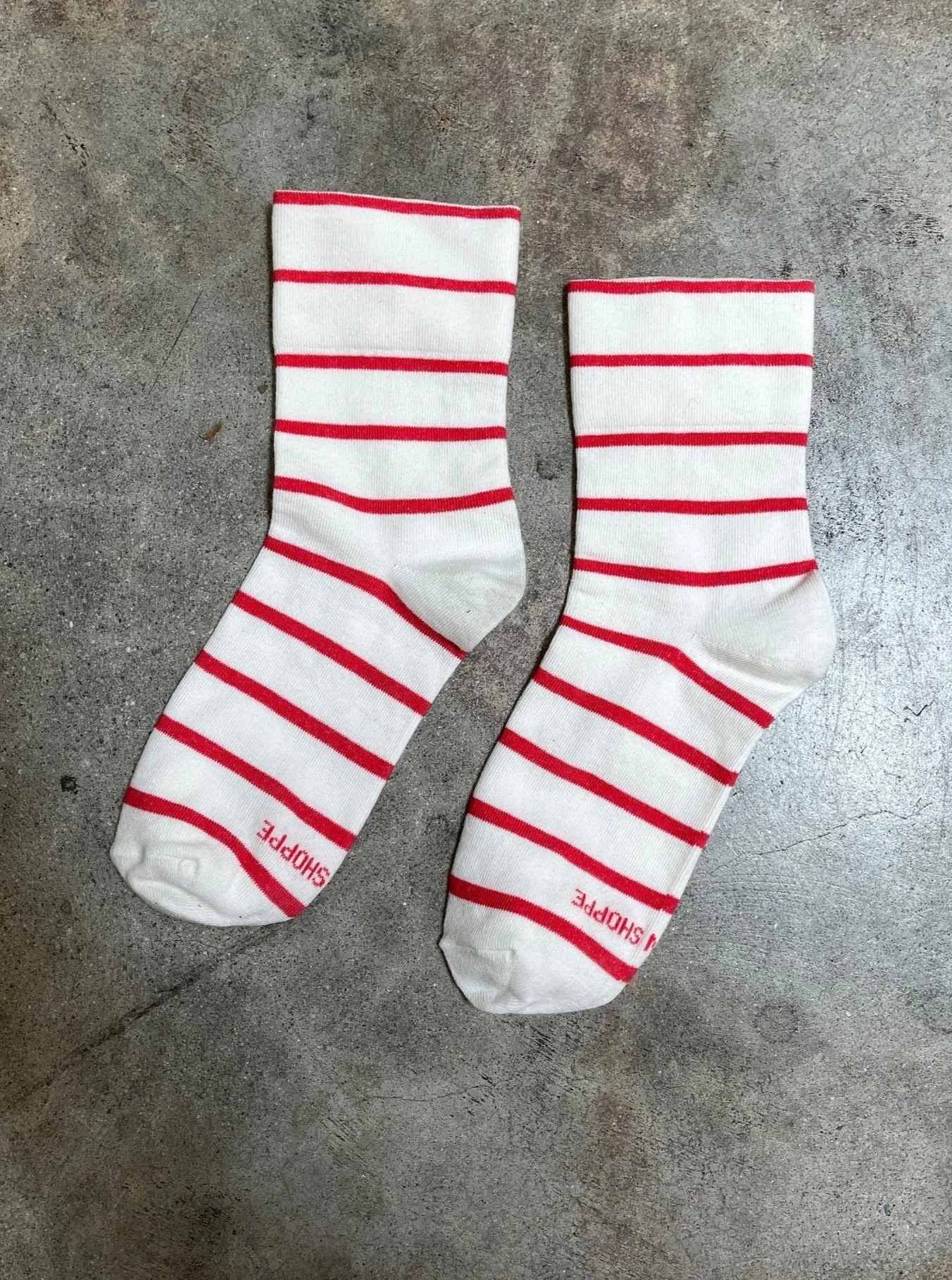 Le Bon Shoppe-Wally Socks-Red lol