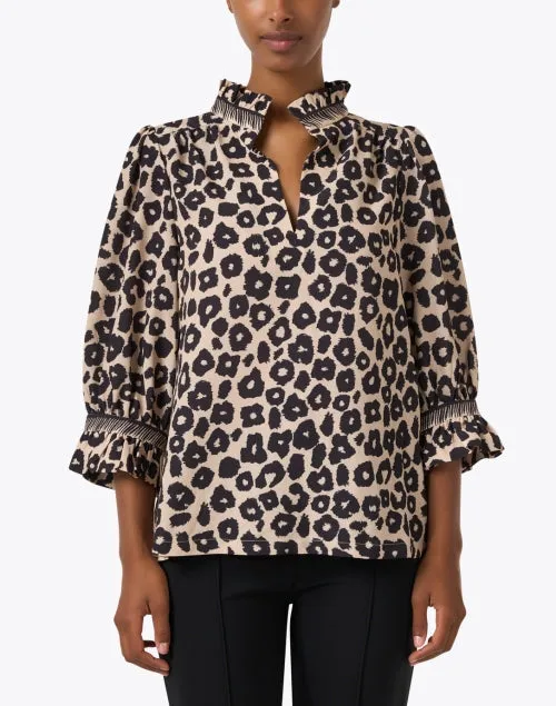 Leopard Print Tunic Top
