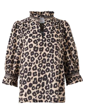 Leopard Print Tunic Top