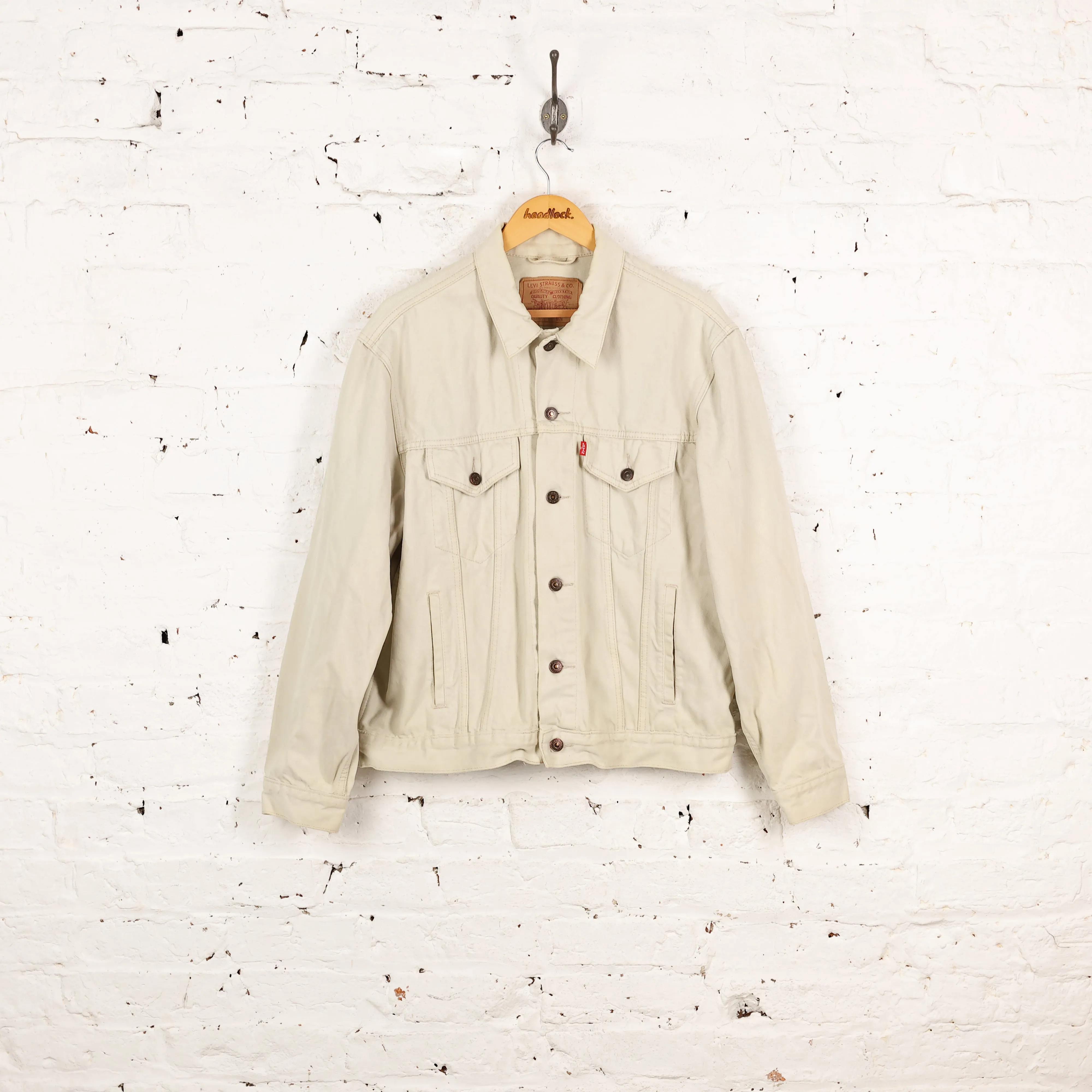 Levi's Denim Jacket - Beige - L