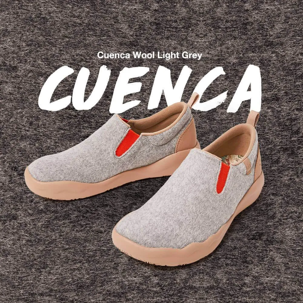Light Grey Wool Cuenca Men