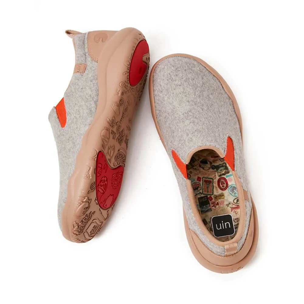 Light Grey Wool Cuenca Men