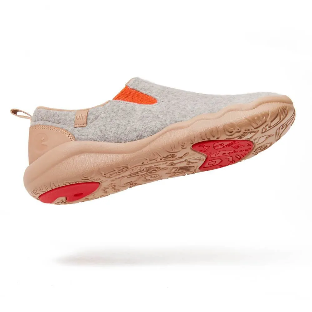 Light Grey Wool Cuenca Men