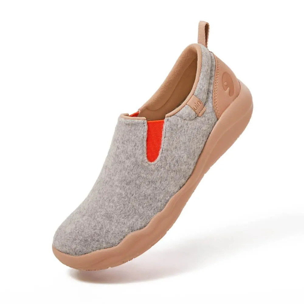 Light Grey Wool Cuenca Men