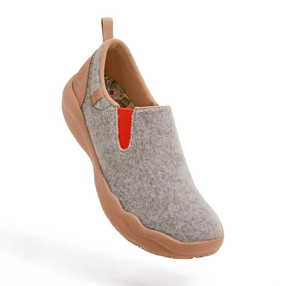 Light Grey Wool Cuenca Men