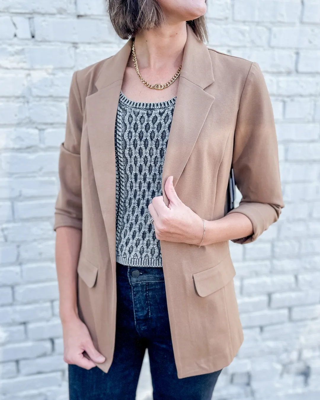 LIVERPOOL Boyfriend Blazer with Princess Darts