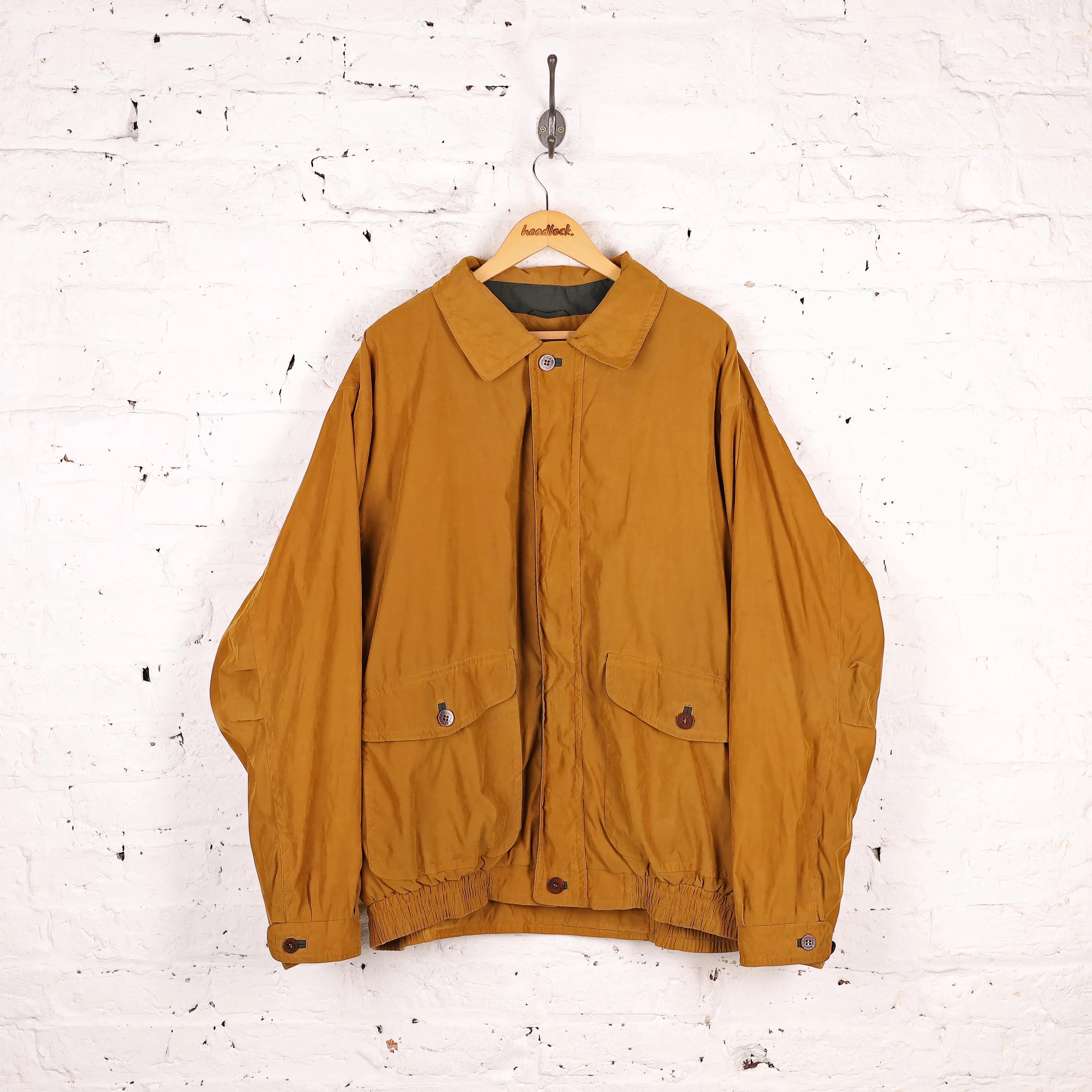 LL Bean Bomber Jacket - Brown - XL
