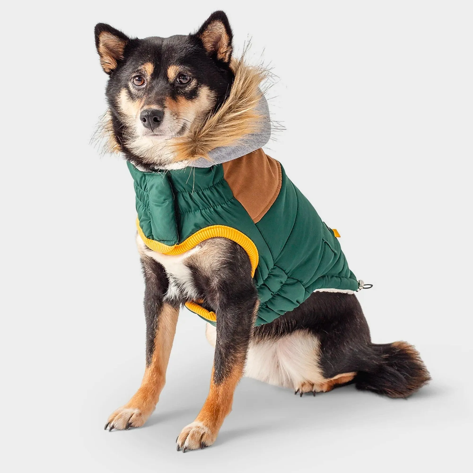 Lodge Parka Dog Coat | Forest Green