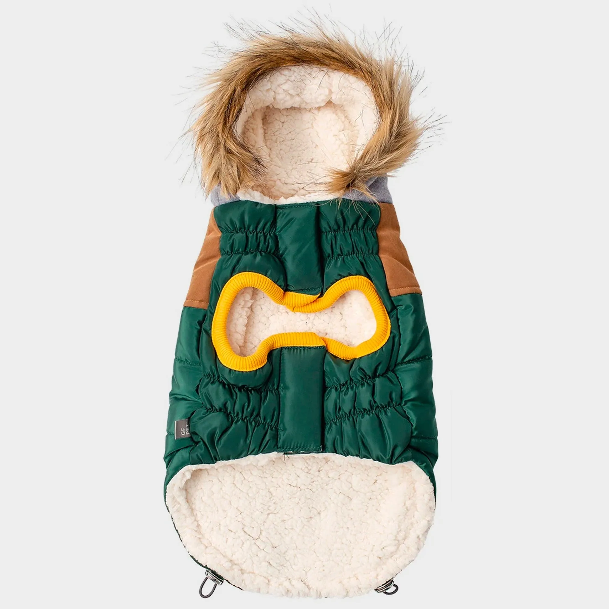 Lodge Parka Dog Coat | Forest Green