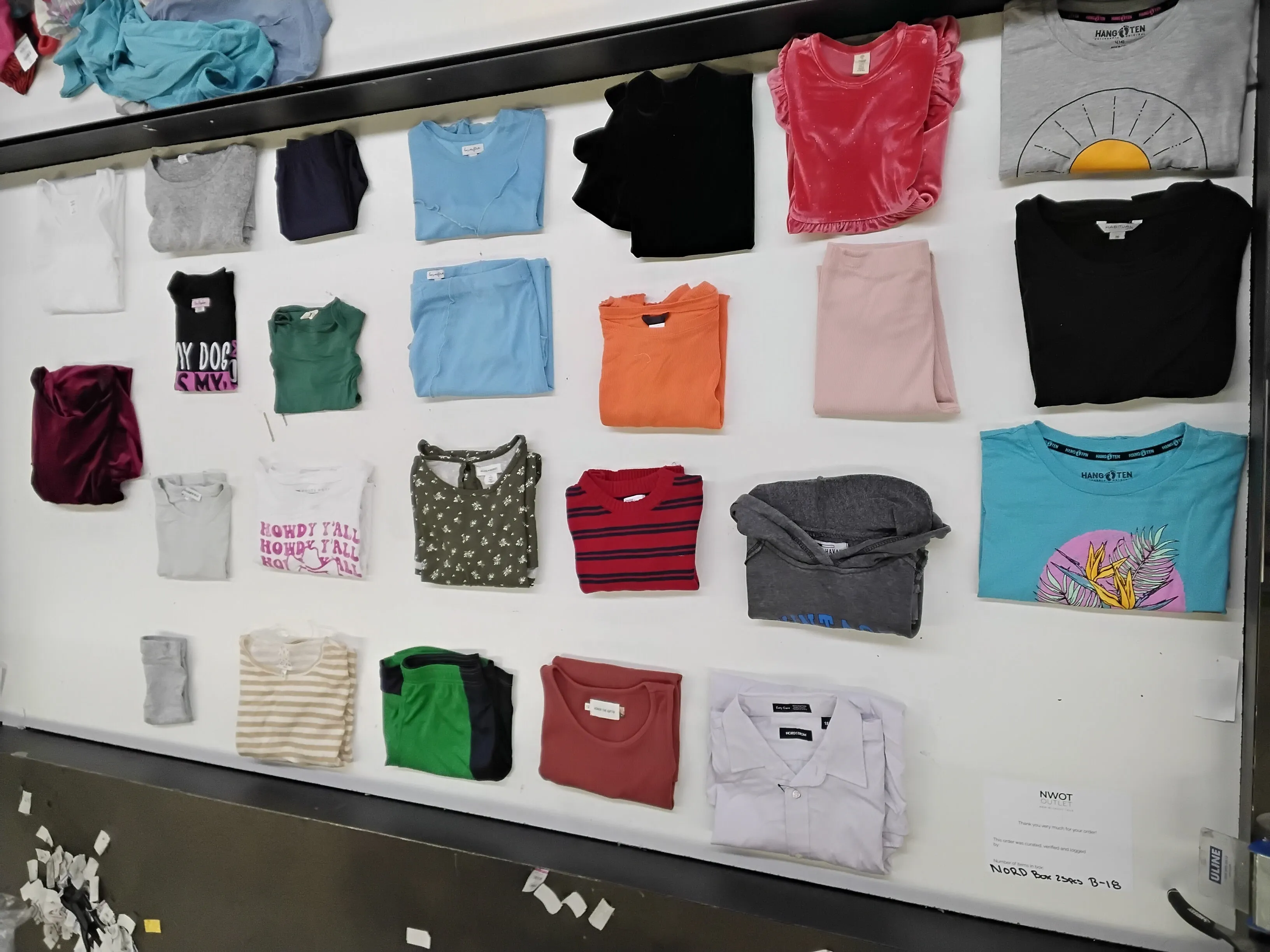 Luxury Fashion Retailer | Apparel Mix | MSRP $20-100 | Shelf-Pulls & Returns | 25 Pieces | Small Box #B-18